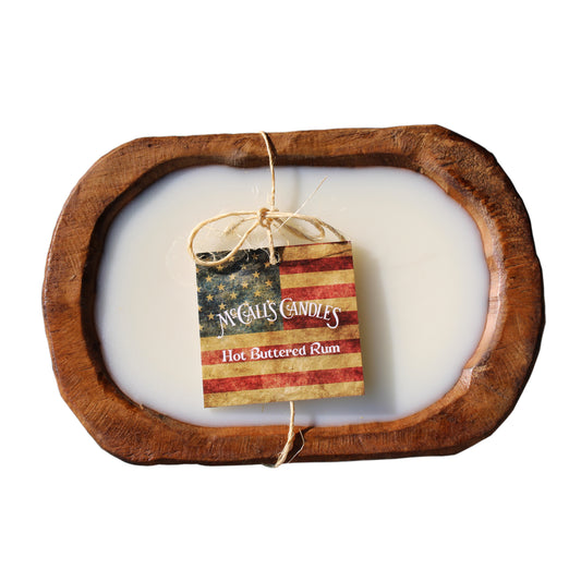 Hot Buttered Rum – Bread Bowl Candle – 12 oz