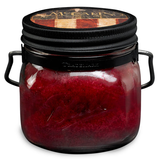 Cinnamon & Cranberries – 16 oz Mason Jar Candle