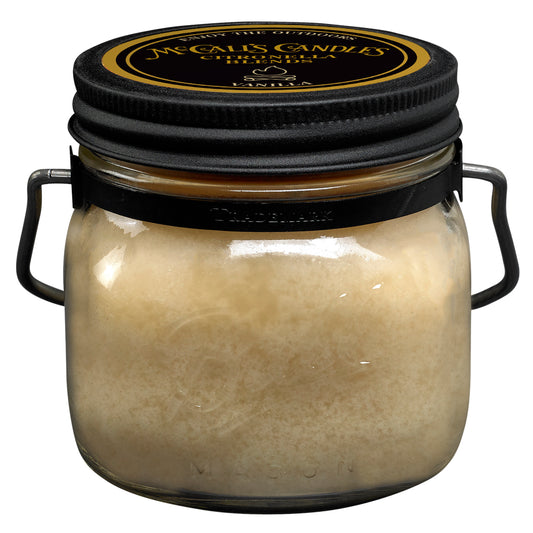 Vanilla Citronella – 16 oz Mason Jar Candle
