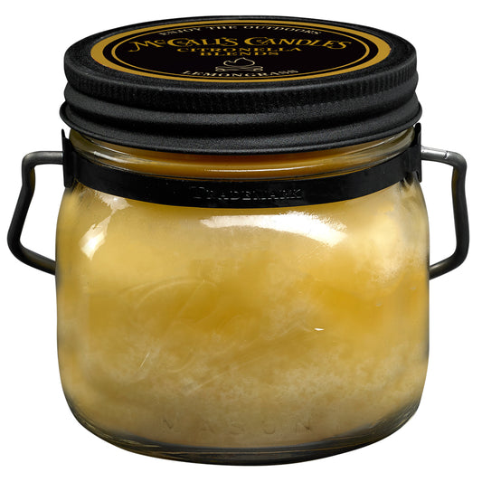 Lemongrass Citronella – 16 oz Mason Jar Candle
