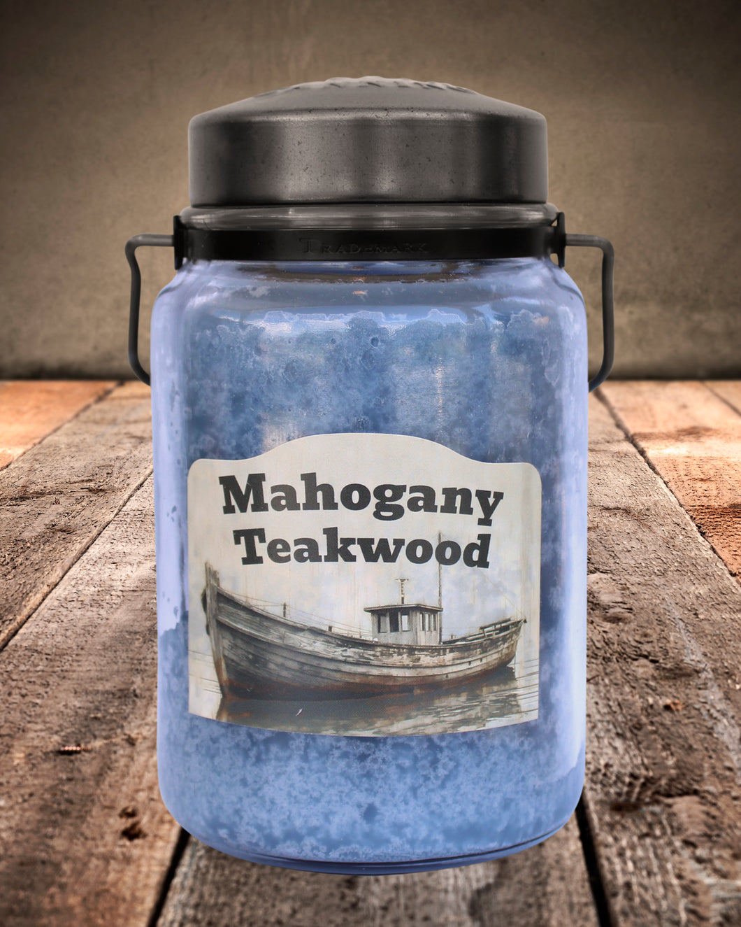 MAHOGANY TEAKWOOD Classic Jar Candle-26oz