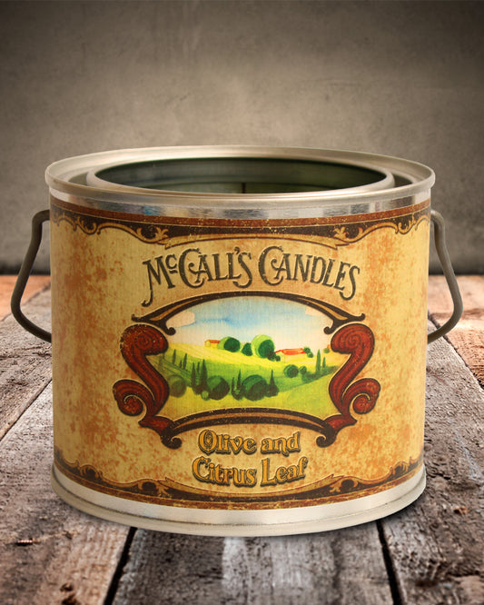 Olive & Citrus Leaf – 22 oz Candle