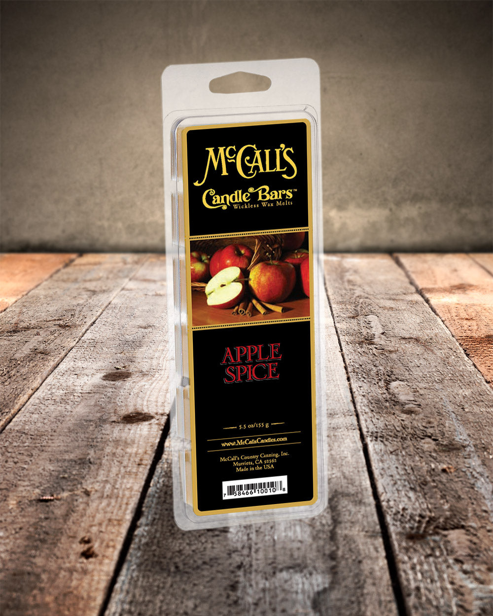 APPLE SPICE Candle Bars-5.5 oz Pack
