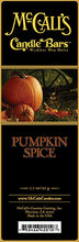 Load image into Gallery viewer, PUMPKIN SPICECandle Bars-5.5 oz Pack
