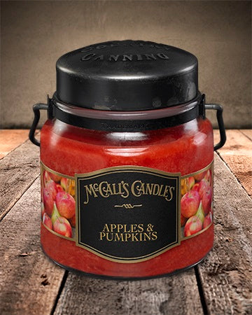 APPLES and PUMPKINS Double Wick Classic 16oz