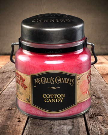 Cotton Candy Mason Jar Candle