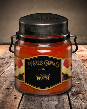GINGER PEACH Double Wick Classic 16oz