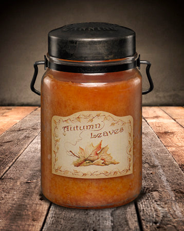AUTUMN LEAVES Classic Jar Candle-26oz