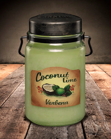 COCONUT LIME VERBENA Classic Jar Candle-26oz