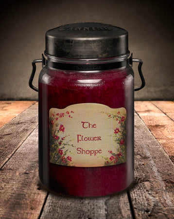 FLOWER SHOPPE Classic Jar Candle-26oz