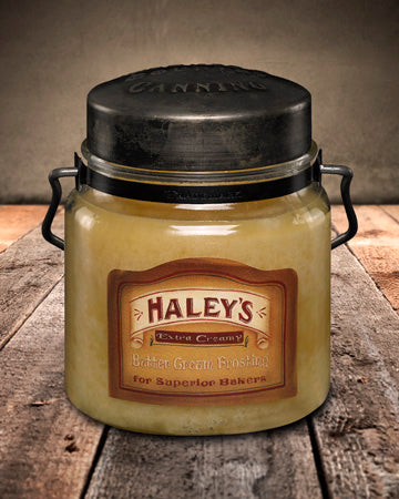 HALEY'S BUTTER FROSTING Double Wick Classic 16oz – McCall's Candles