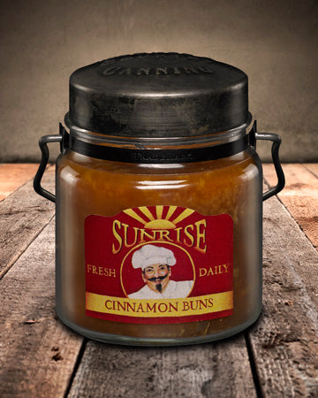 SUNRISE CINNAMON BUN Classic Jar Candle-16oz