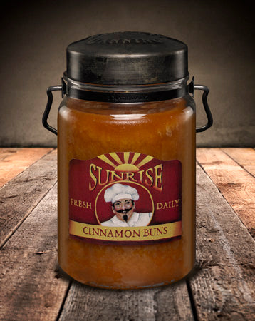 SUNRISE CINNAMON BUN Classic Jar Candle-26oz