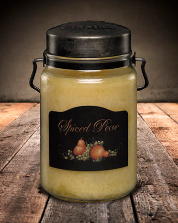 SPICED PEAR Classic Jar Candle-26oz