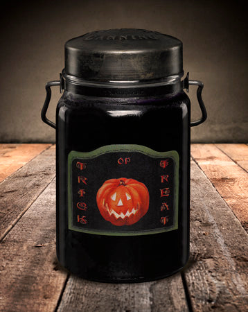 TRICK OR TREAT Classic Jar Candle-26oz – McCall's Candles