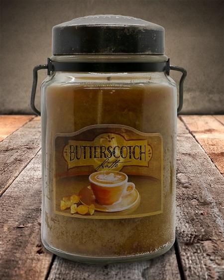 BUTTERSCOTCH LATTE Classic Jar Candle-26oz