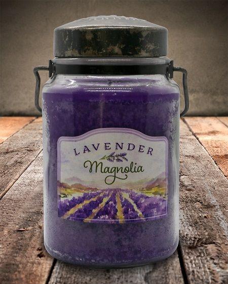 LAVENDER MAGNOLIA Classic Jar Candle-26oz